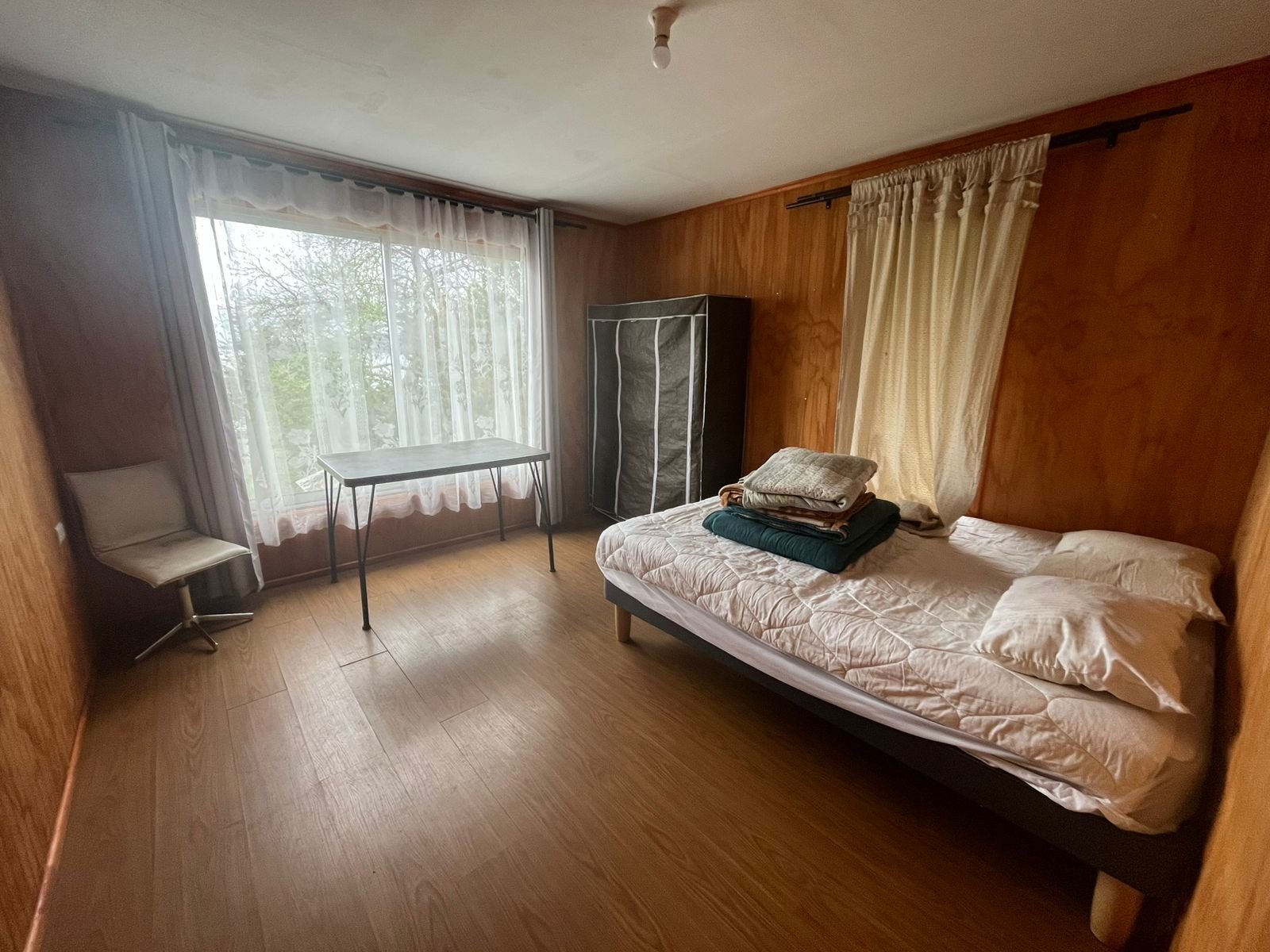 Dormitorio de la cabaña